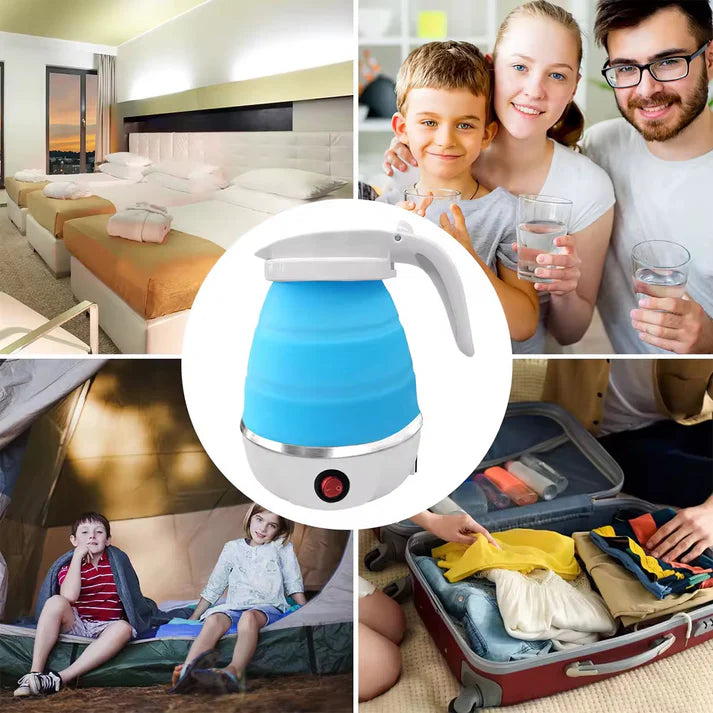 Hervidor Eléctrico Plegable - Agua caliente donde estés