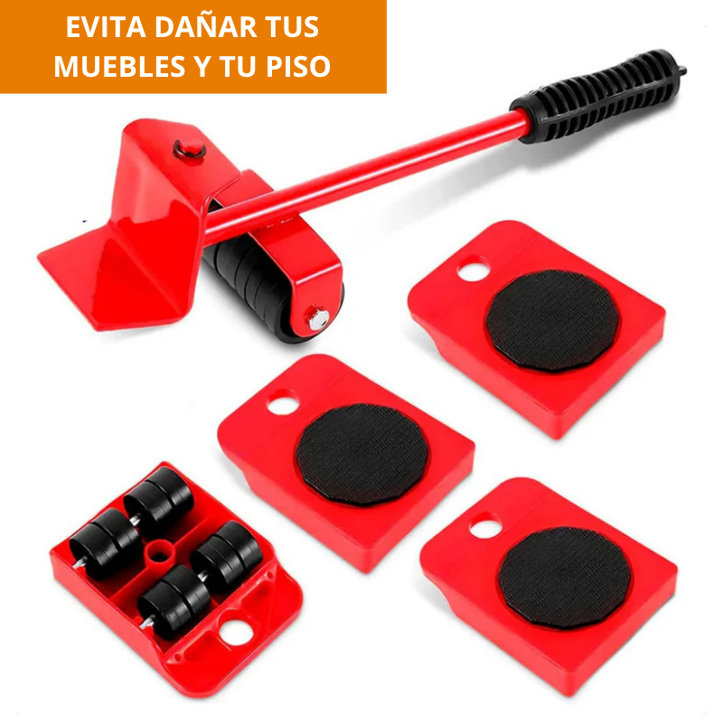 Kit Elevador de Muebles - ¡Mueve Todo Sin Esfuerzo!