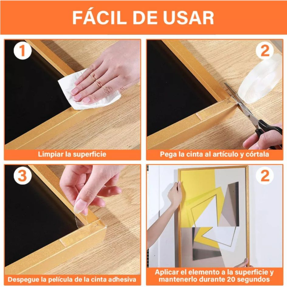 Pack 3x1 NanoCinta Pro – pegalo TODO