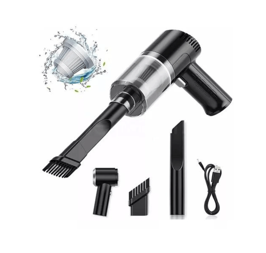 Combo TurboClean: Lava y Aspira Tu Coche Donde Sea