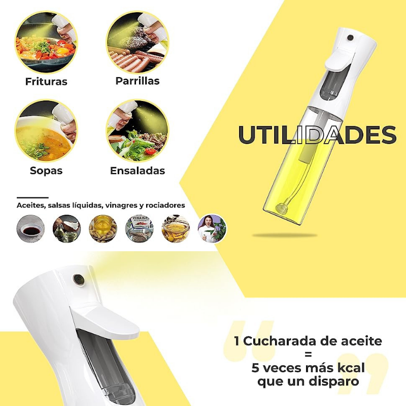 Pack 2x1 - Pulverizador de Aceite para cocina