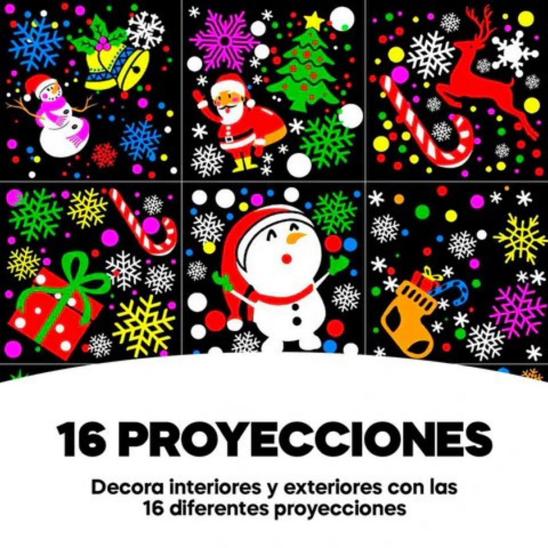 PROMO 2x1 Proyector Navideño - Transforma tu hogar en una fiesta de luces
