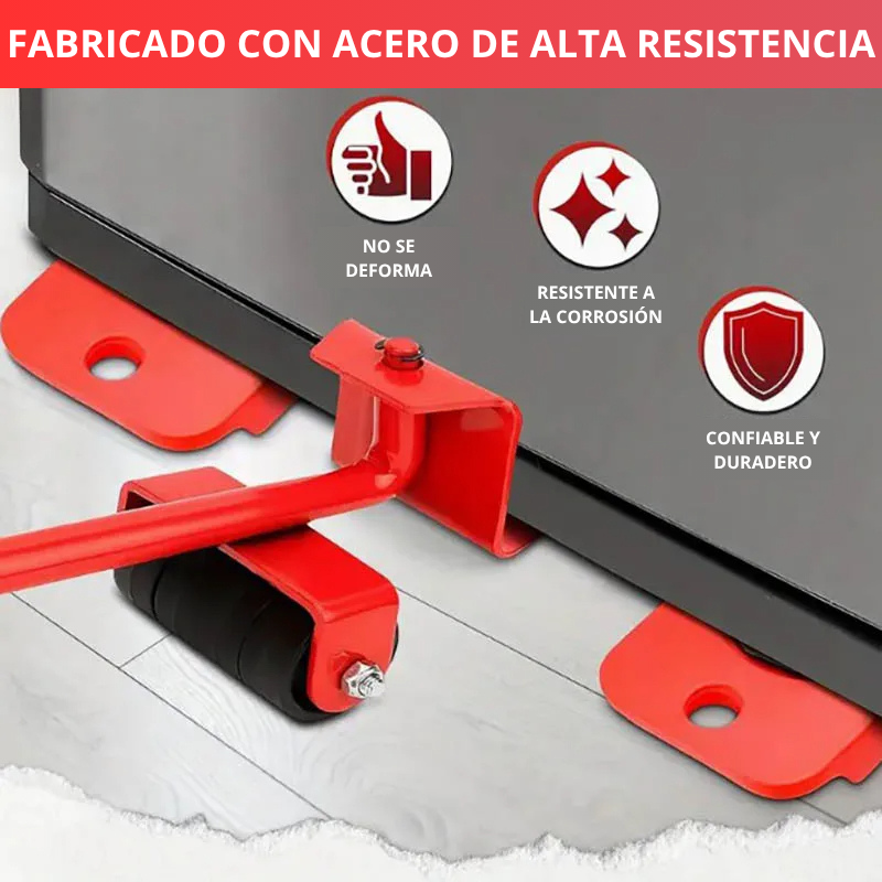 Kit Elevador de Muebles - ¡Mueve Todo Sin Esfuerzo!