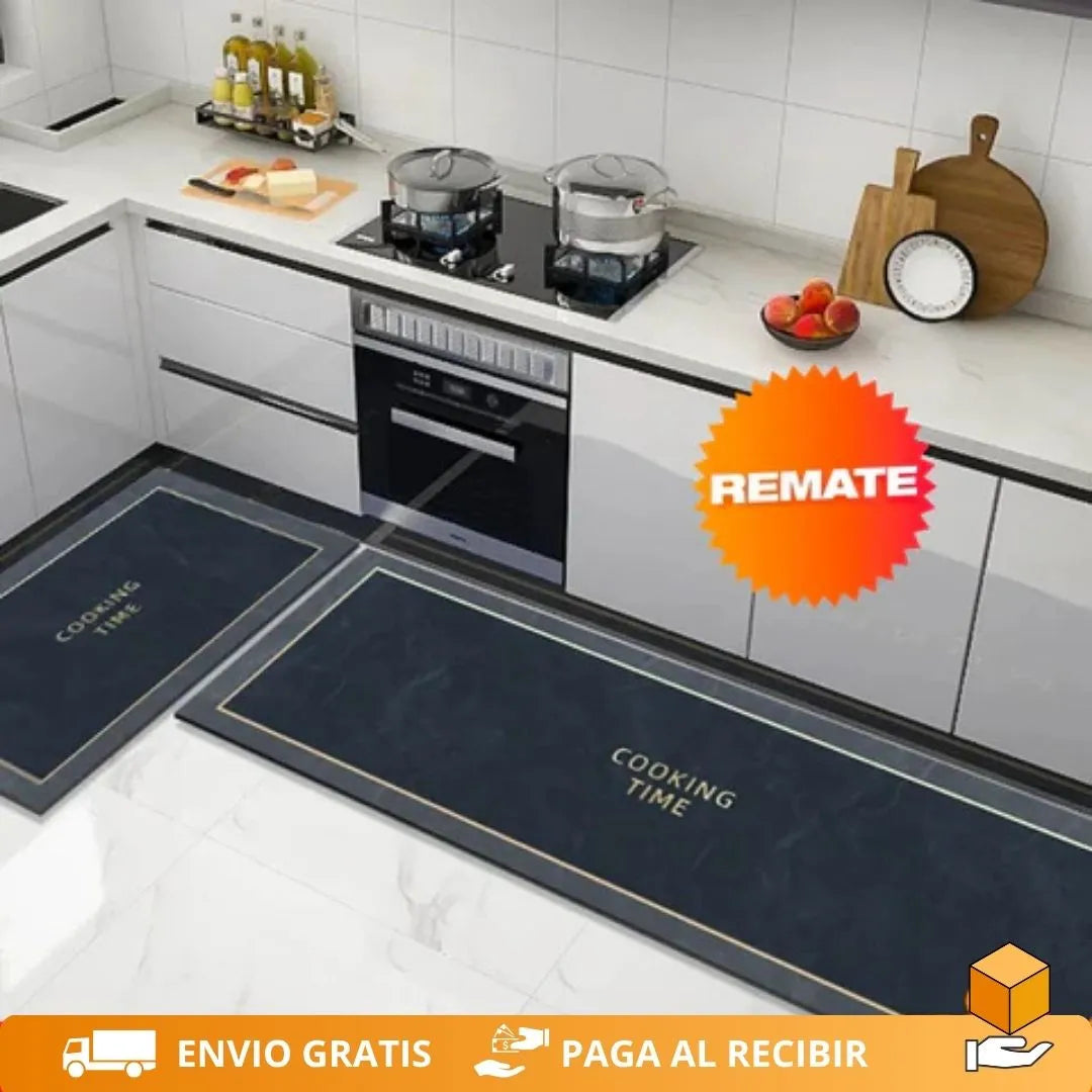DryStep Pro - Kit 2 Tapetes Absorbentes Antideslizantes Hogar