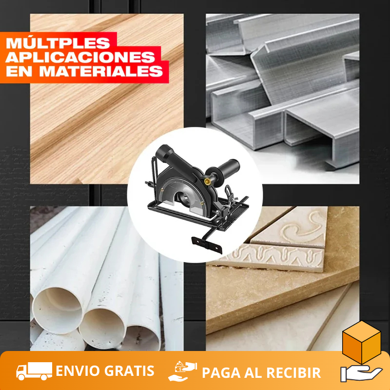 Adaptador para Amoladora: Corta con Precisión y Seguridad en Cada Proyecto