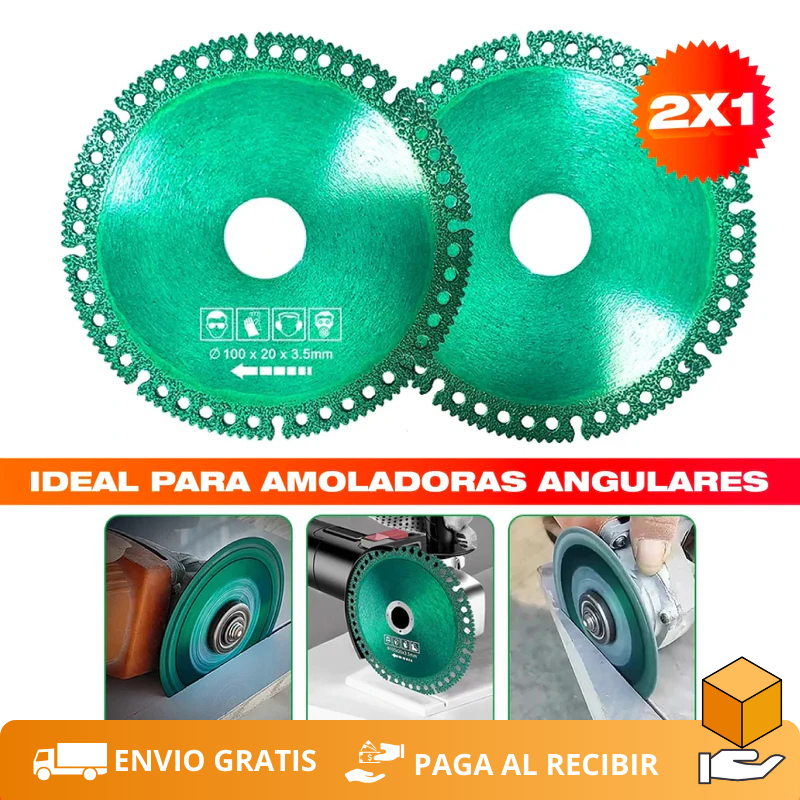Disco de Corte Diamante Indestructible – Potencia que no se detiene