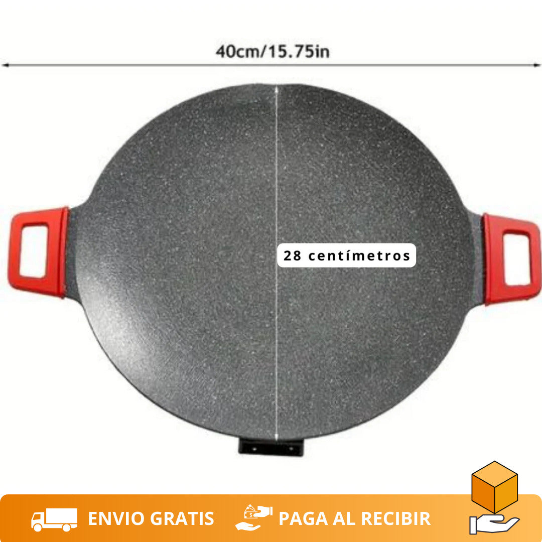 Sartén Eléctrica Antiadherente Estilo Coreano