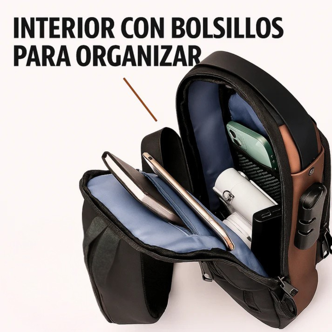Mochila Antirrobo Impermeable – Seguridad y Estilo