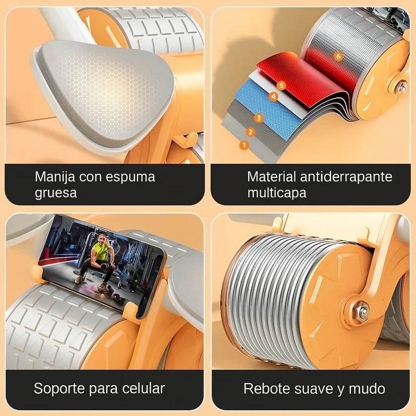Rueda Abdominal con Rebote Automático