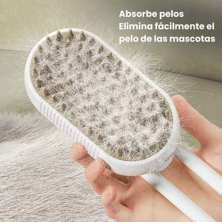 Cepillo a vapor para mascotas