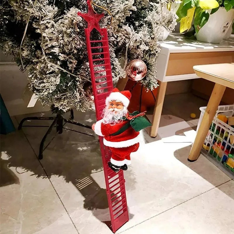 Santa Claus Escalador – Dale vida y alegría a tu árbol navideño