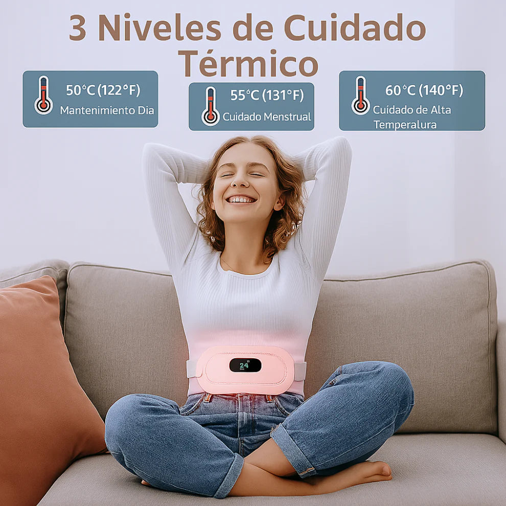 Cinturón Térmico Inalámbrico – Alivio para Cólicos