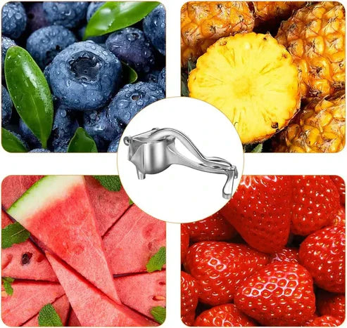 Exprimidor Metálico Premium: Jugos Naturales en Segundos
