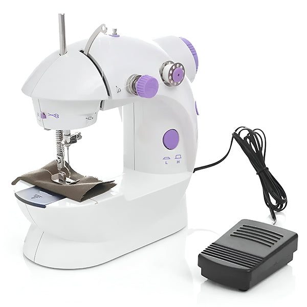 Mini Maquina De Coser Portatil Con Pedal