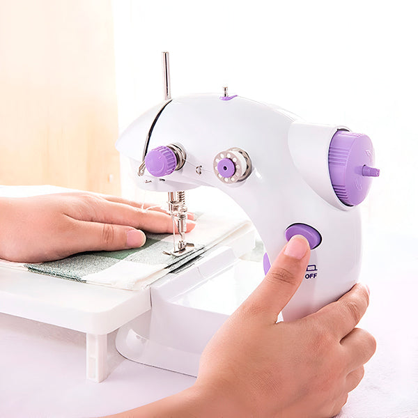 Mini Maquina De Coser Portatil Con Pedal