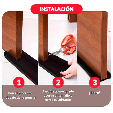 PROMO 2x1 Burlete Aislante Protector de Puerta