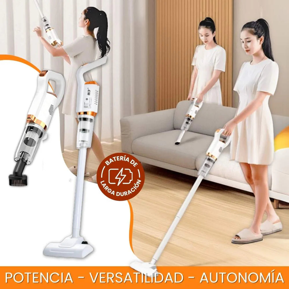 Aspiradora Inalámbrica 3 en 1: Potencia y libertad en cada rincón