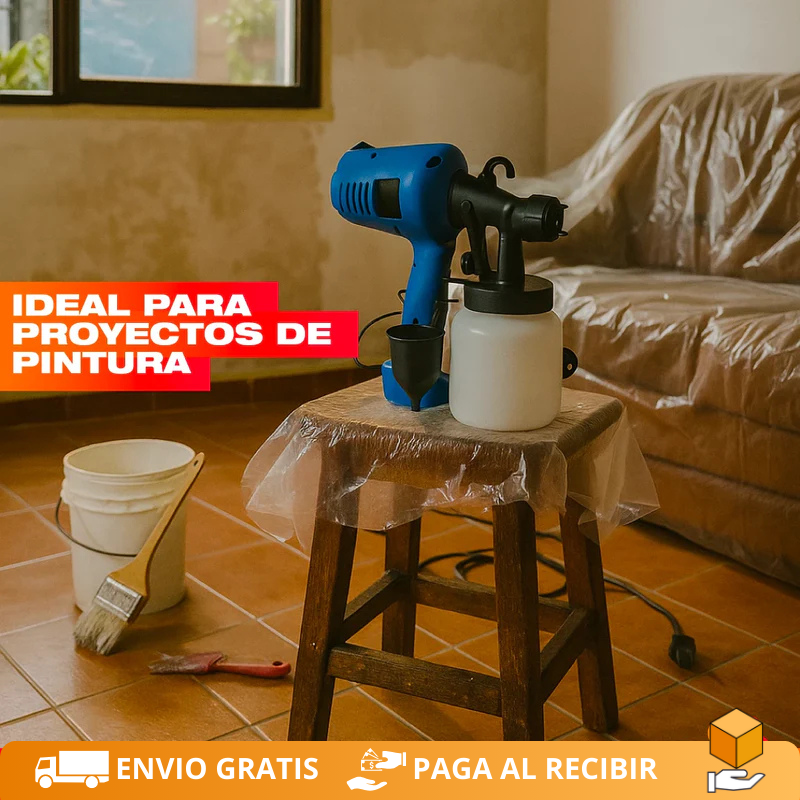 Compresor Eléctrico de Pintura – Acabados Profesionales en Casa