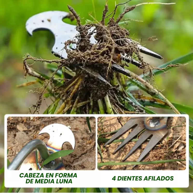 2x1 Azada de Jardín – Mantén tu jardín limpio y sin maleza