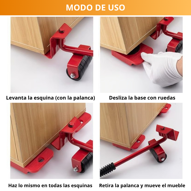 Kit Limpieza Total - Desliza muebles +  Aspiradora Inalambrica