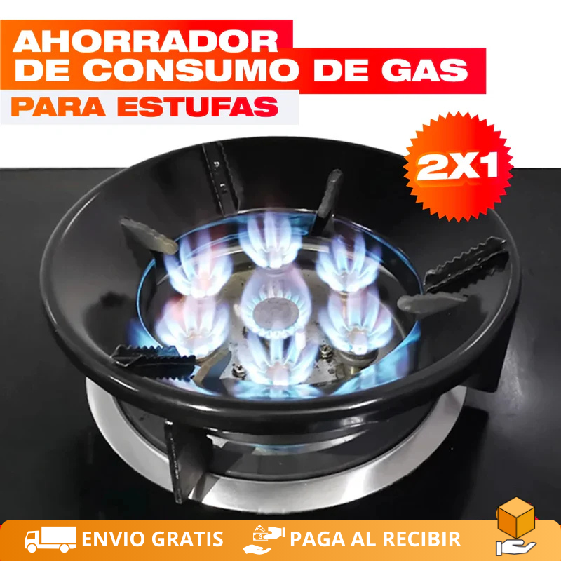 Soporte Protector de Llama y Ahorrador de Gas