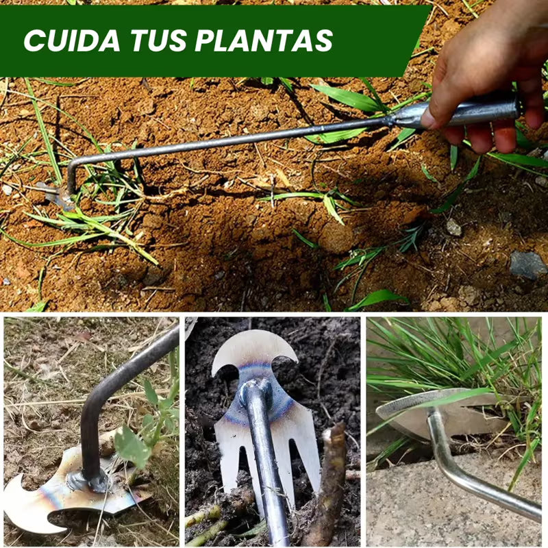 2x1 Azada de Jardín – Mantén tu jardín limpio y sin maleza