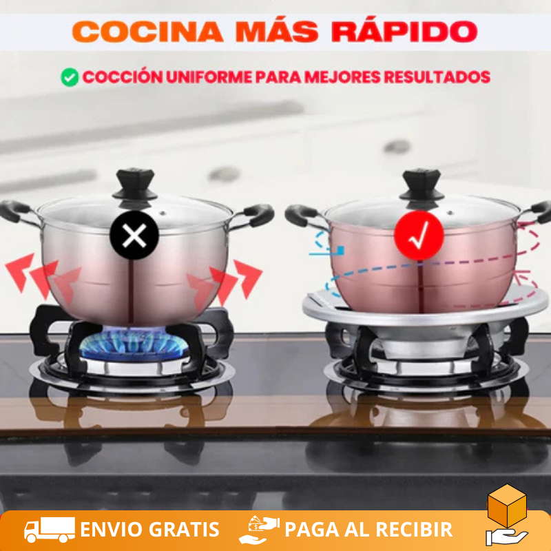 Soporte Protector de Llama y Ahorrador de Gas