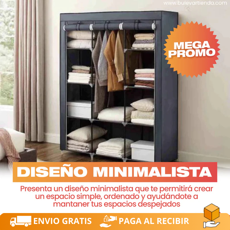 Estante Organizador Grande de Ropa