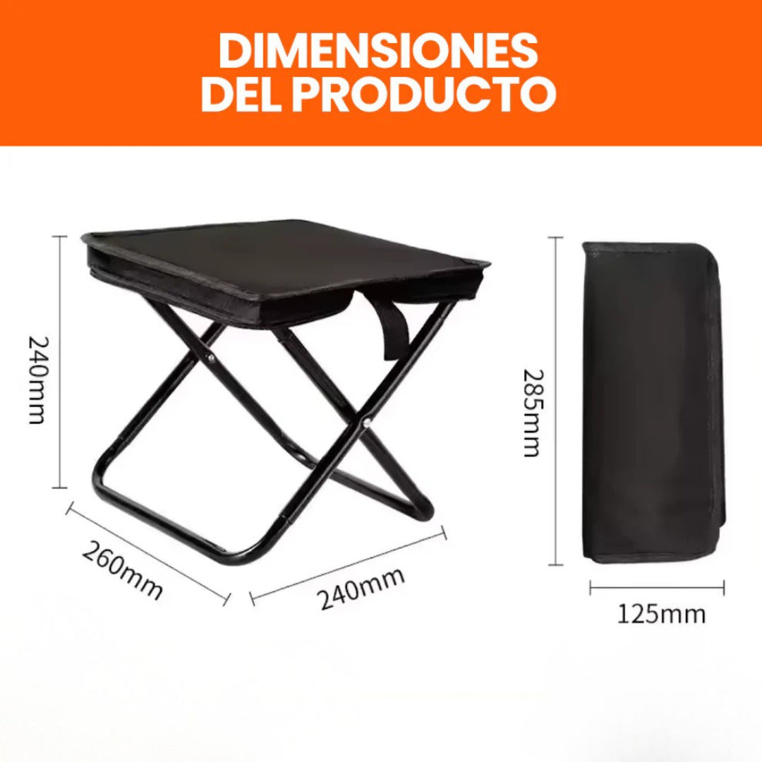 Bolso con Banco Plegable: Tu descanso siempre contigo