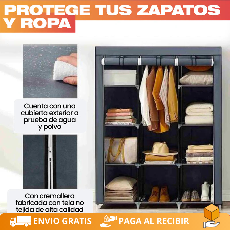 Estante Organizador Grande de Ropa