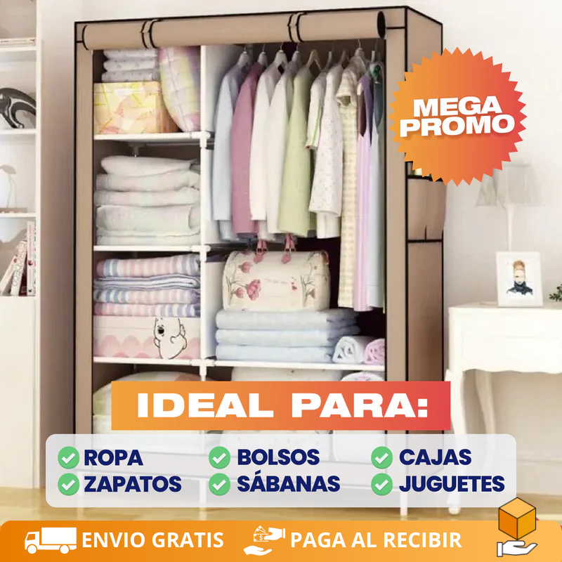 Estante Organizador Grande de Ropa