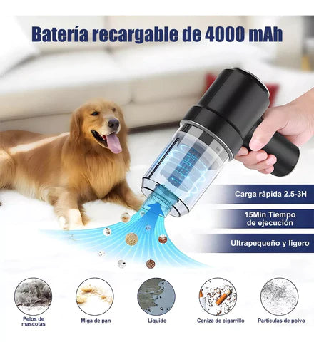 Combo TurboClean: Lava y Aspira Tu Coche Donde Sea