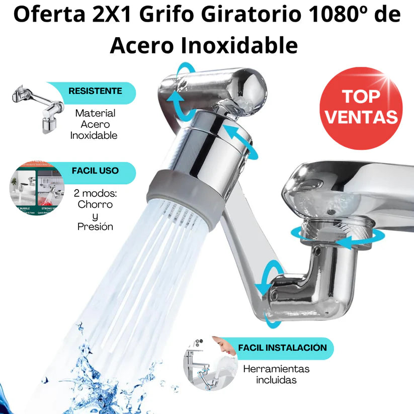 Extensor Grifo Giratorio 1080°