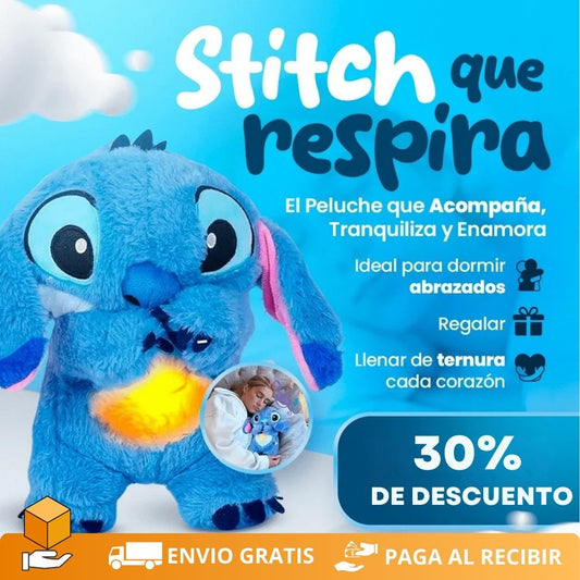 Peluche Stitch que Respira – El regalo que abraza, calma y acompaña