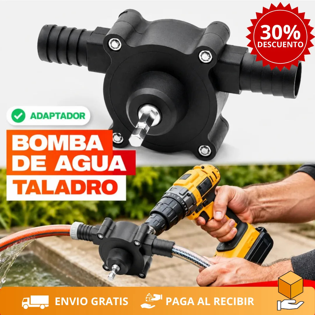 PowerPump™ – Convertidor de Taladro a Bomba de Agua