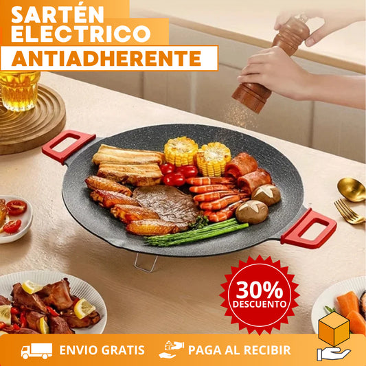 Sartén Eléctrica Antiadherente Estilo Coreano