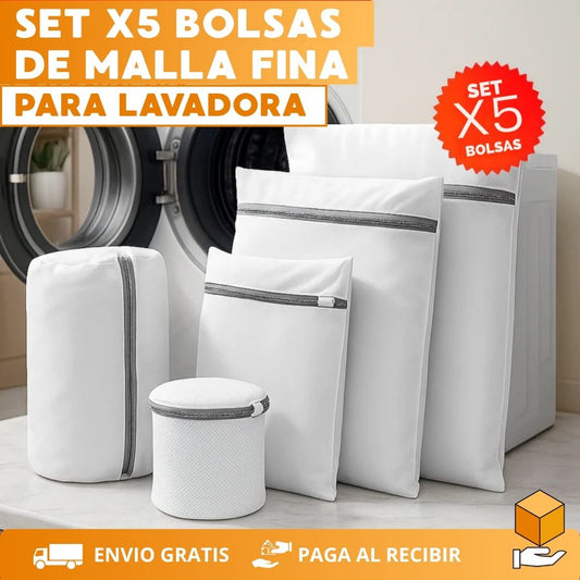 CareMesh™ - Bolsas Protectores para Lavado Seguro