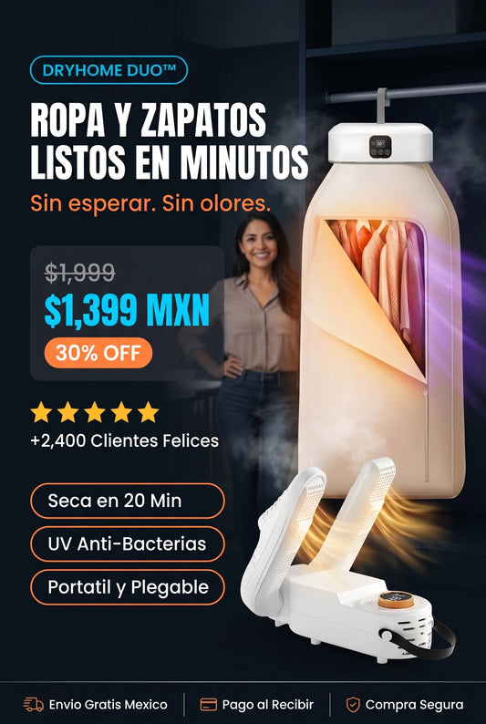 DryHome Duo™ - Ropa y Calzado Siempre Listos