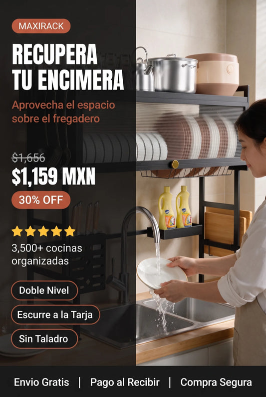 MaxiRack™ Organizador para Fregadero