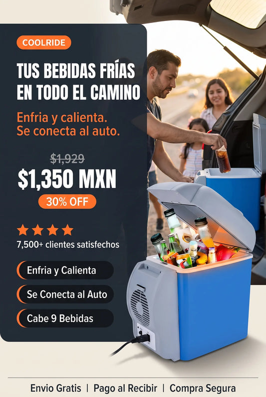 CoolRide™ - Tus Bebidas Siempre Listas Para el Camino