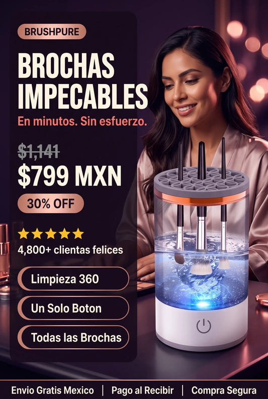 LIMPIADOR ELÉCTRICO DE BROCHAS
