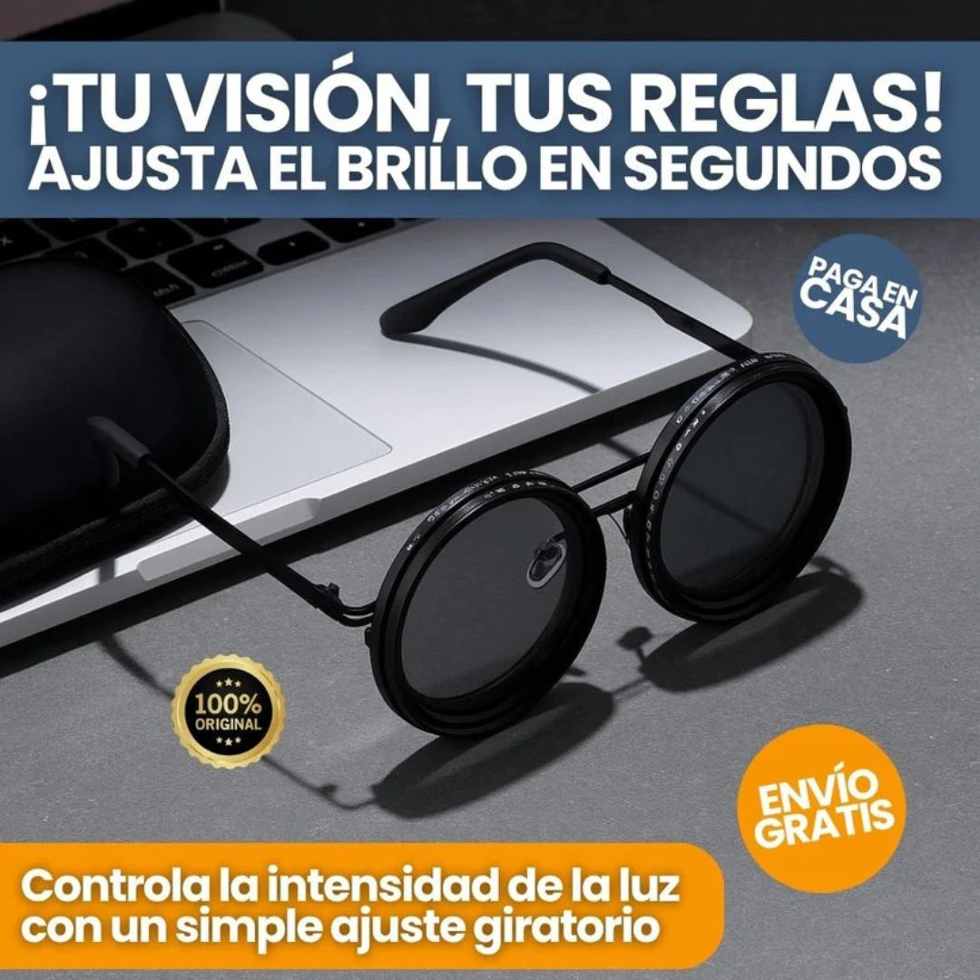 SunShift - Lentes de Sol con Oscurecimiento Ajustable