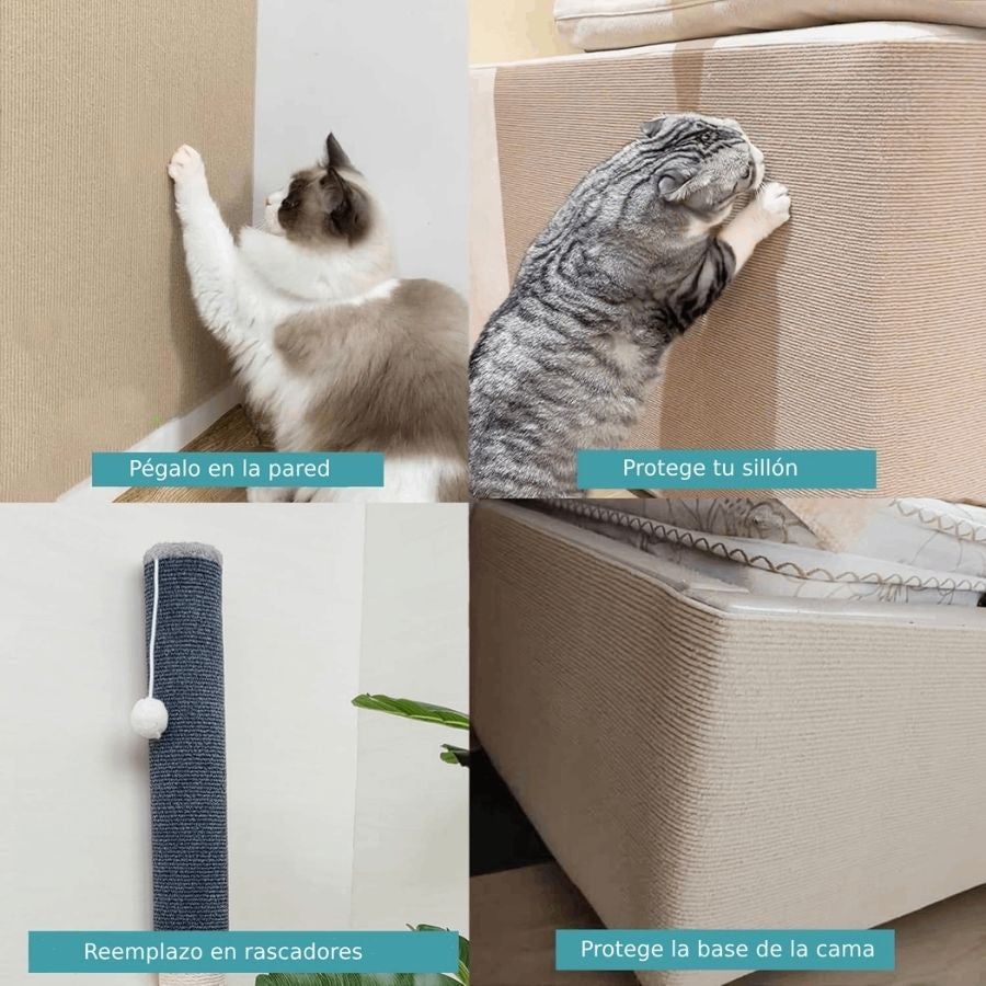 MichiShield™ - Protector Antirrayones para Gatos