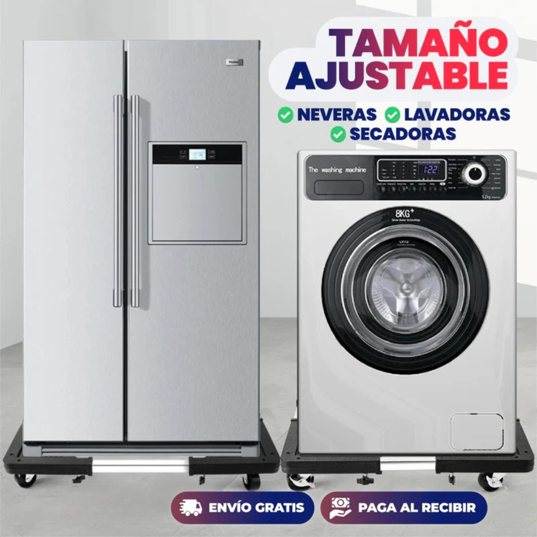 Base Móvil Ultra Resistente para Electrodomésticos