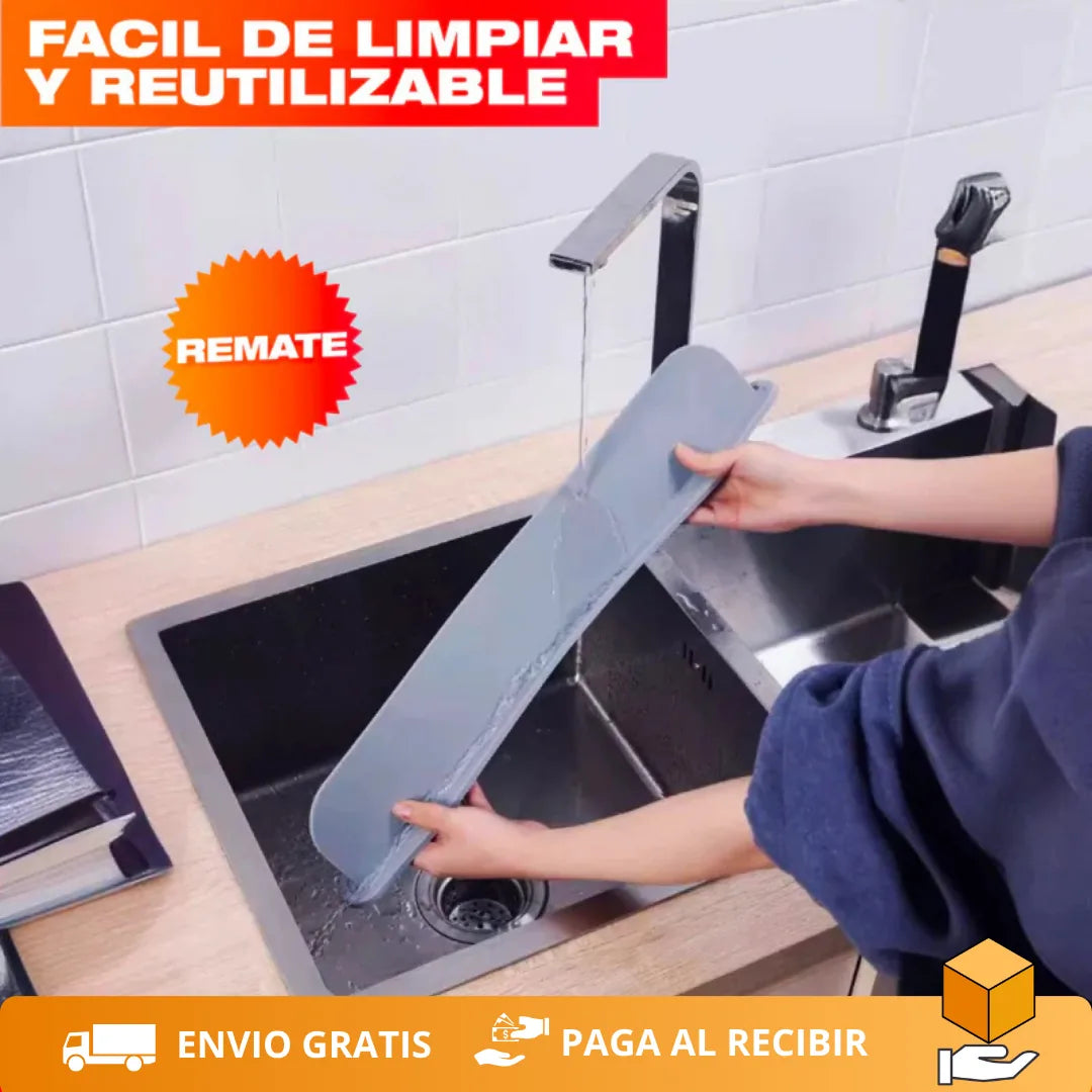 Promo 3x1 Protector contra Salpicaduras de Silicona – Lava Sin Salpicar Agua
