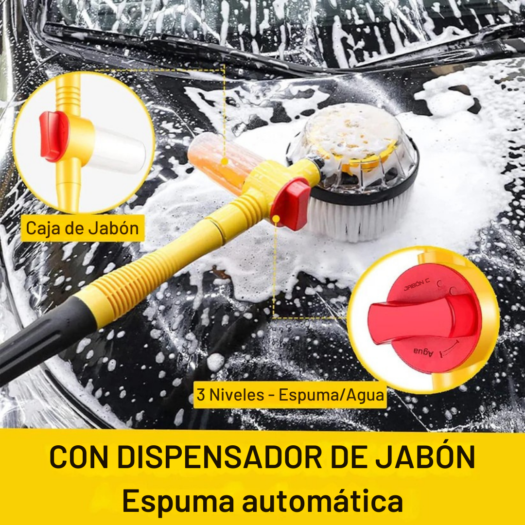 Kit Cepillo Giratorio - Lavado completo y preciso