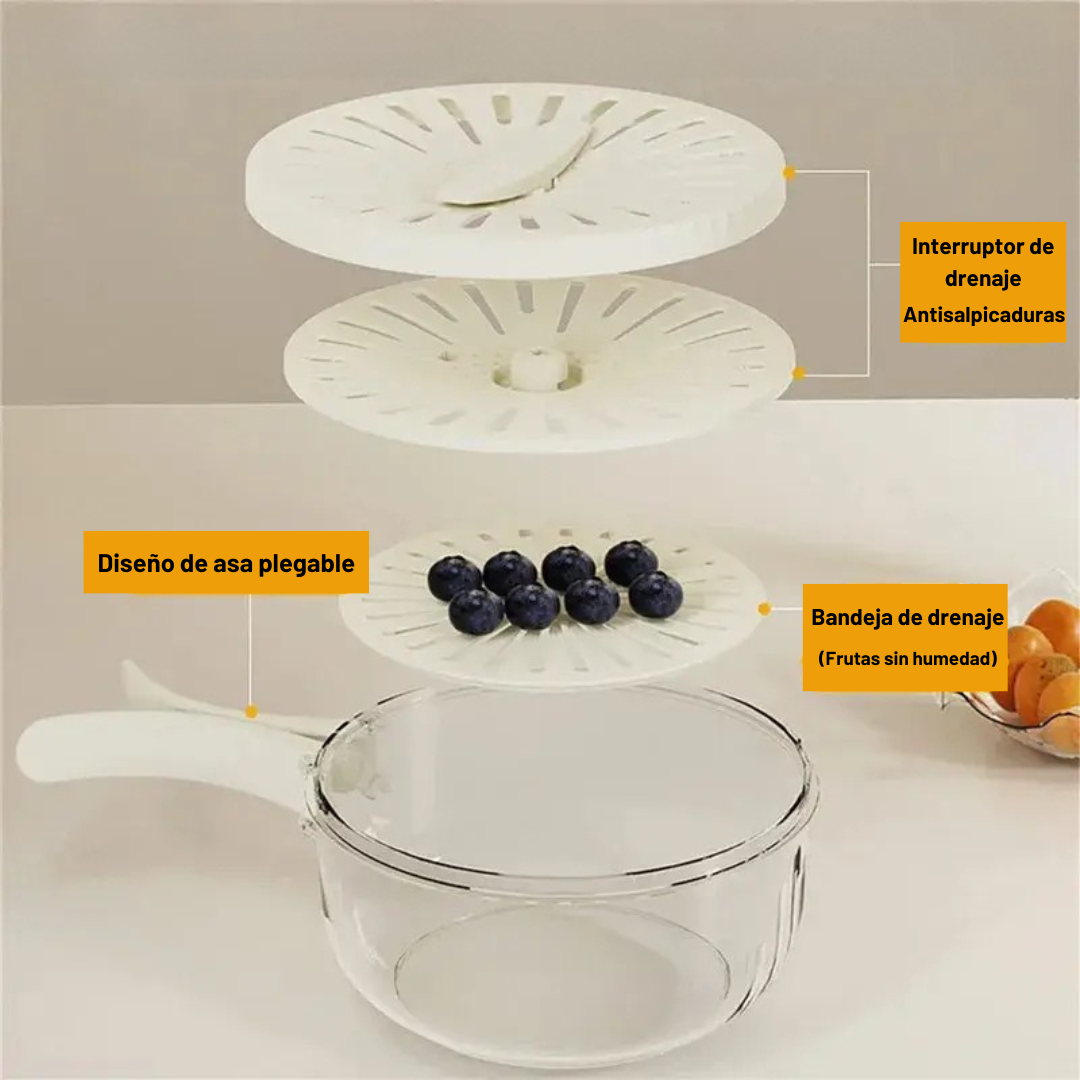 PROMO 2X1 - TAZON ESCURRIDOR DE FRUTAS