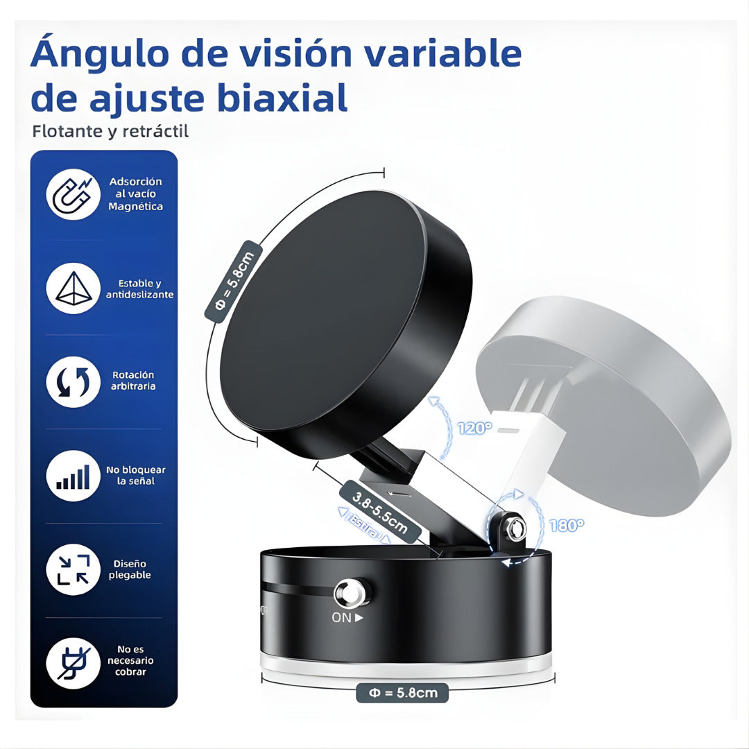 Combo Auto Organizado: Kit Rellena Asientos + Soporte Magnético para celular