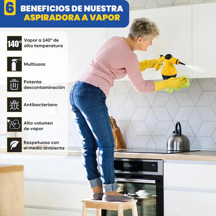 Limpiador a Vapor Portátil: El poder del vapor en tus manos