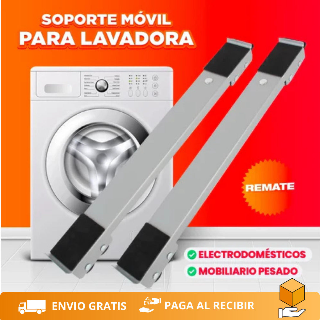 Base móvil ajustable para electrodomésticos
